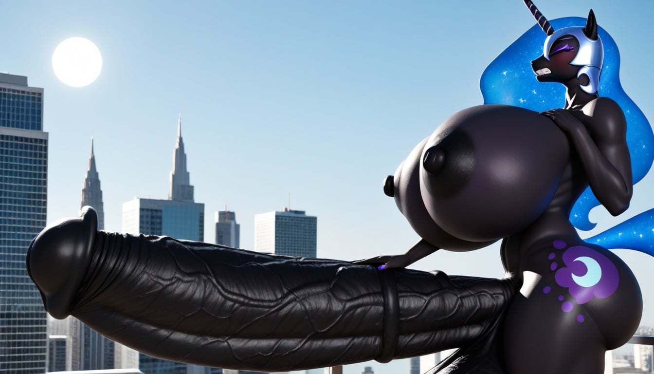 Towering Penis, 広角, Biggest Penis AIポルノ
