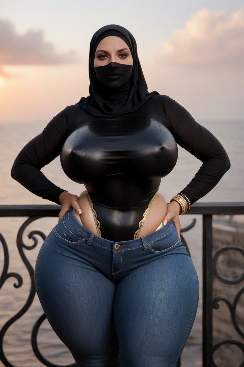 Hourglass Figure, Ssbbw, Large Breasts AI Porn