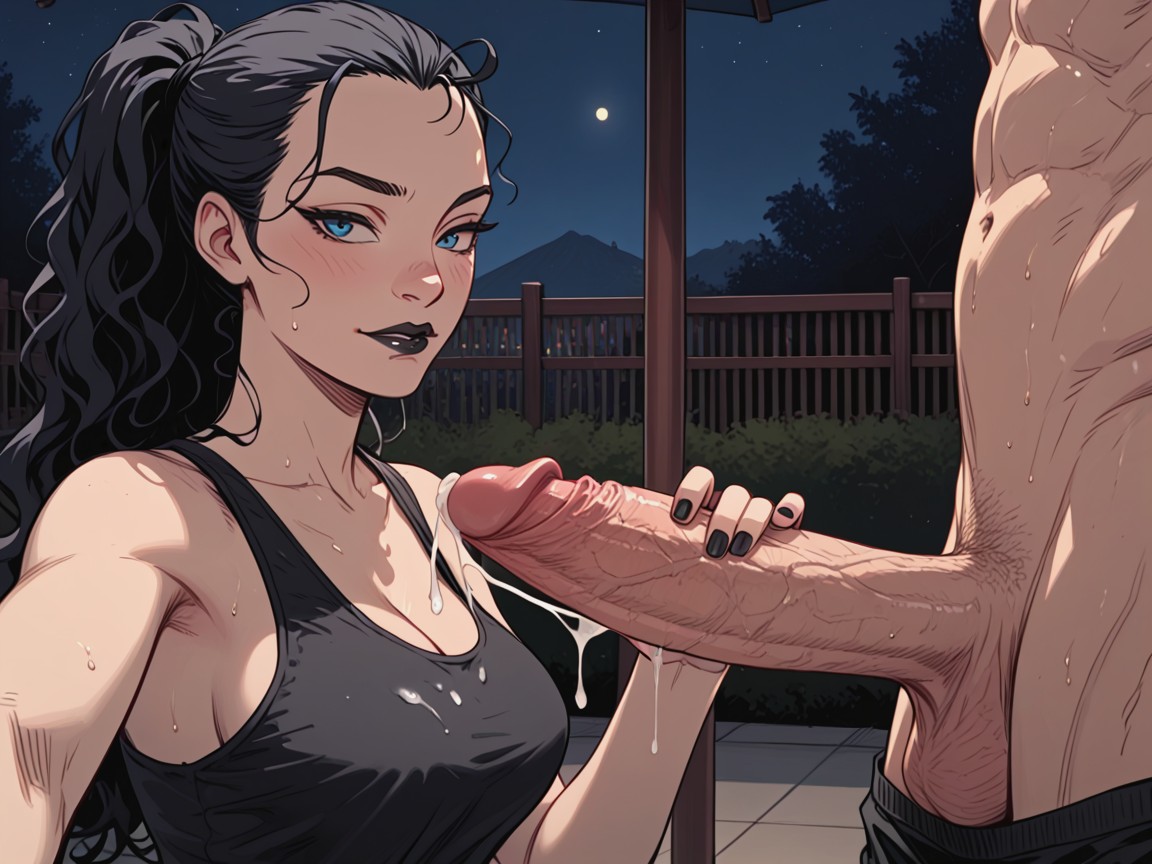 High Resolution, Form Fitting Clothes, Gazebo Hentai AI Porn