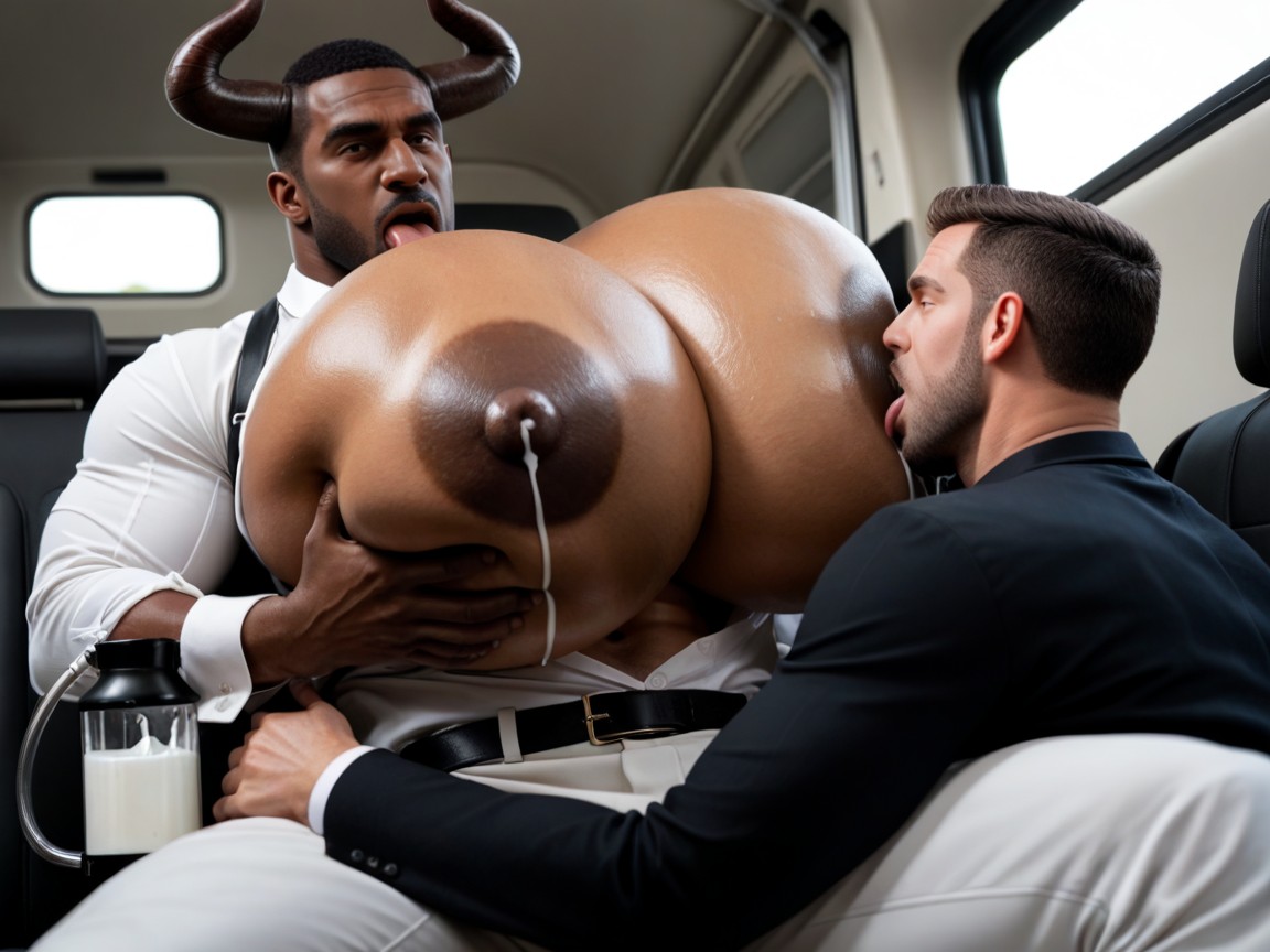 Extremely Large Ass, Thick Horns, 18+ AI Gay Porn