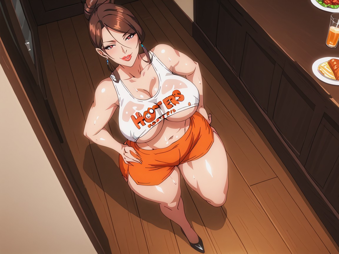 Sharp Conour Lines, High Production Value, Screencap From A Popular Anime Hentai IA