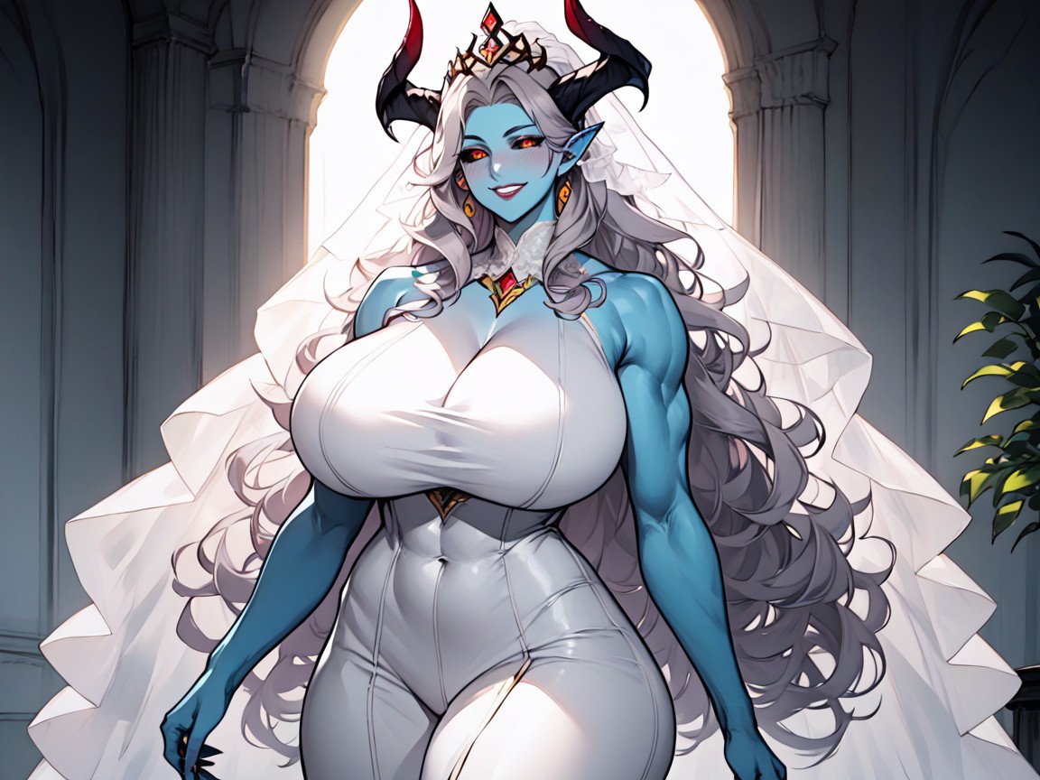 Horns, 30+, Good Demon AI Porn