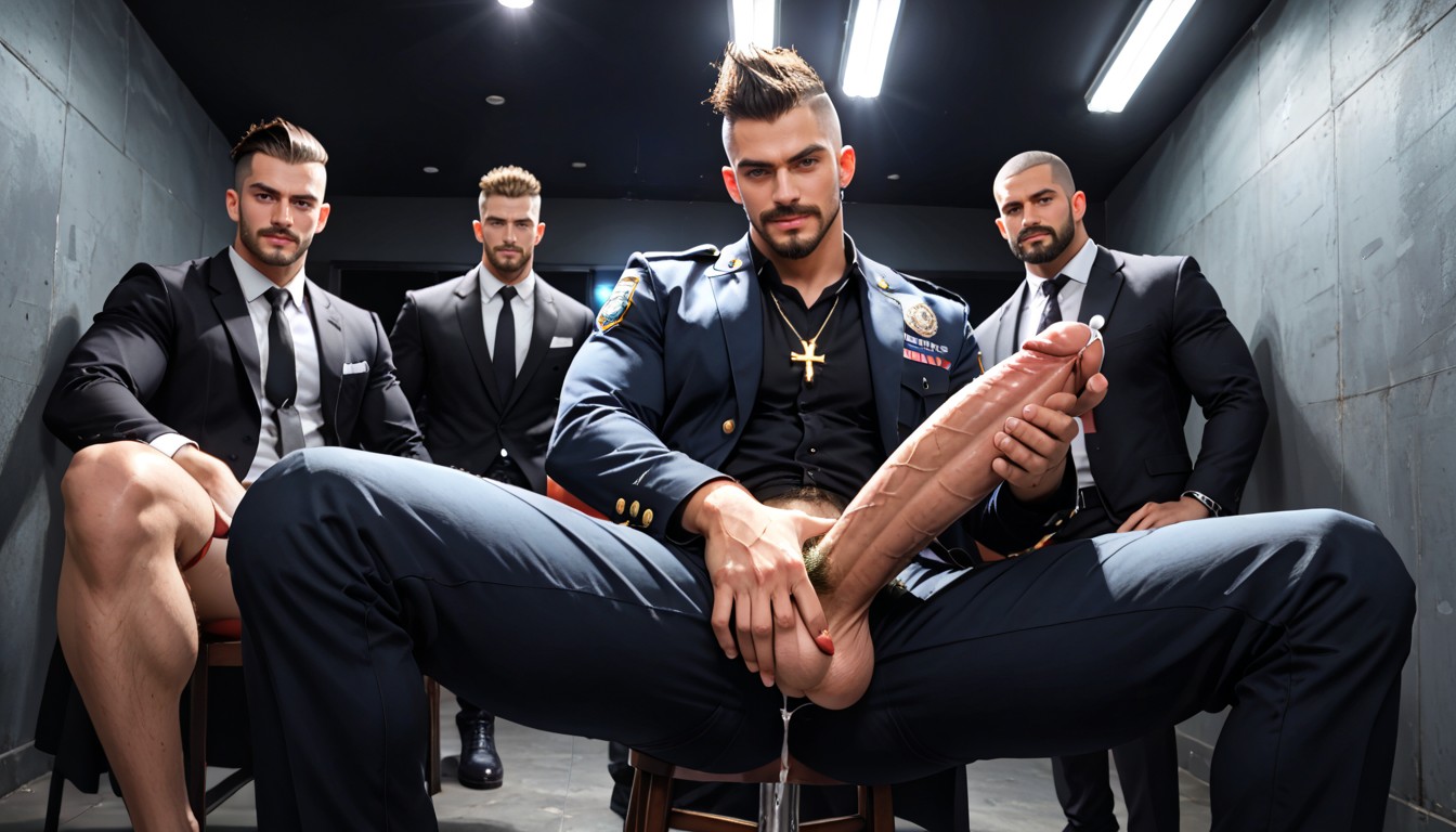Vip Strip Club, Domination Powers, Fire Powers AI Gay Porn