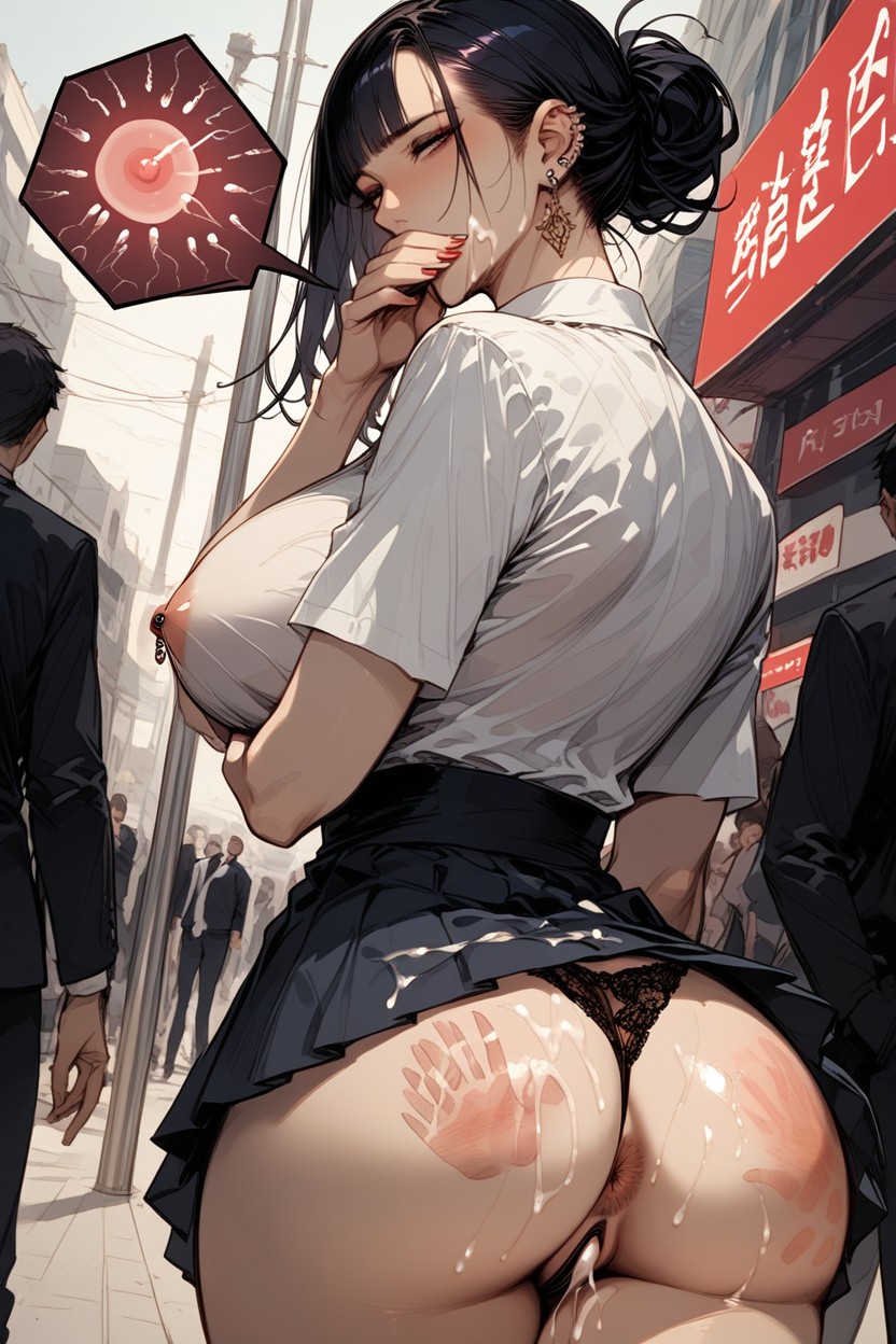 Hairy Anus, Below The Waist, Clothed Hentai AI Porn