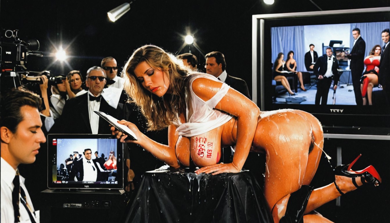 Cameras And Lights, 18+, Tv Set AI Porn