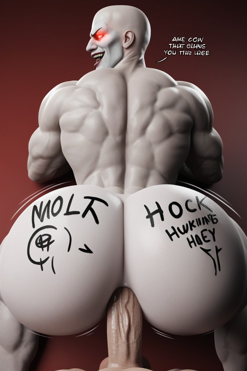 Rounded Ass, Fucking, Muscular AI Gay Porn
