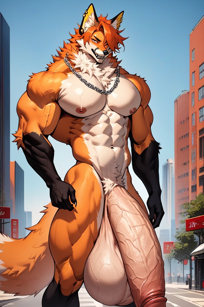 Gay, Fox, 18+ Furry AI Porn