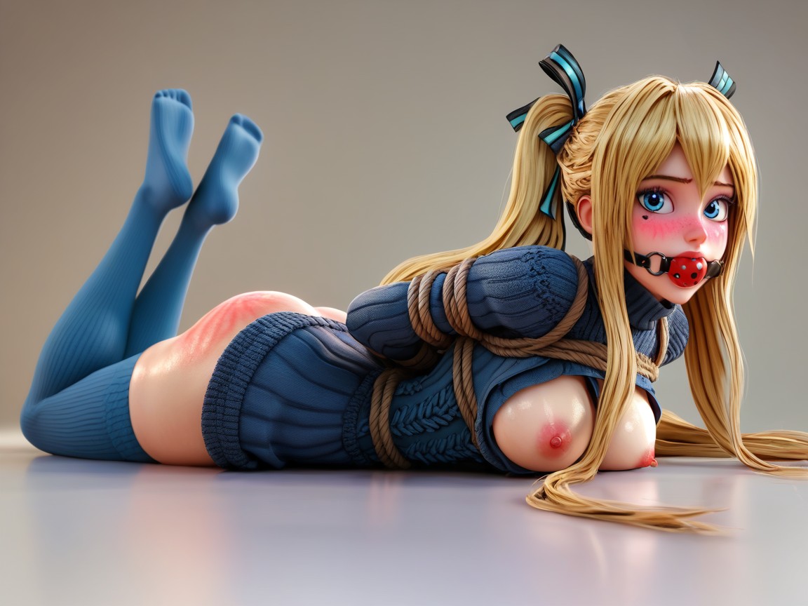 Colorete Para Toda La Cara, Gaping Asshole, Uhd Porno IA