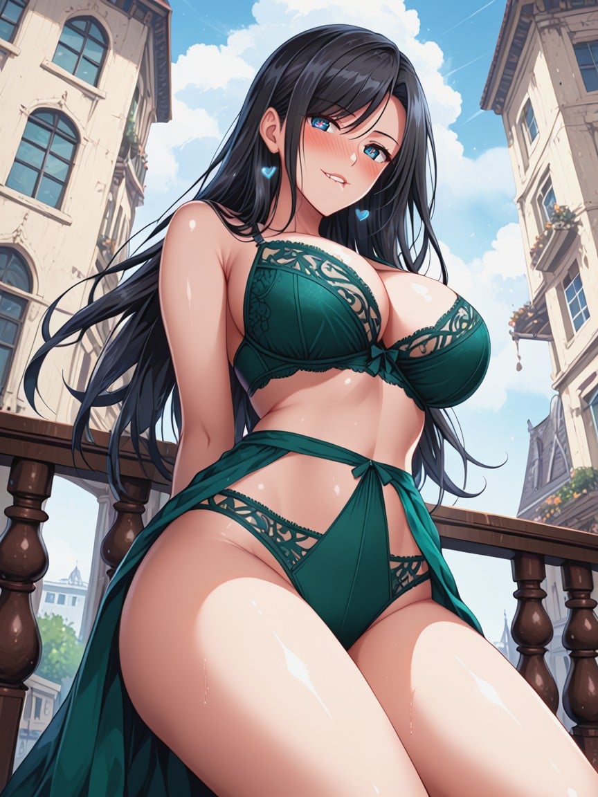Shiny Skin, Horny, Night Hentai AI Porn