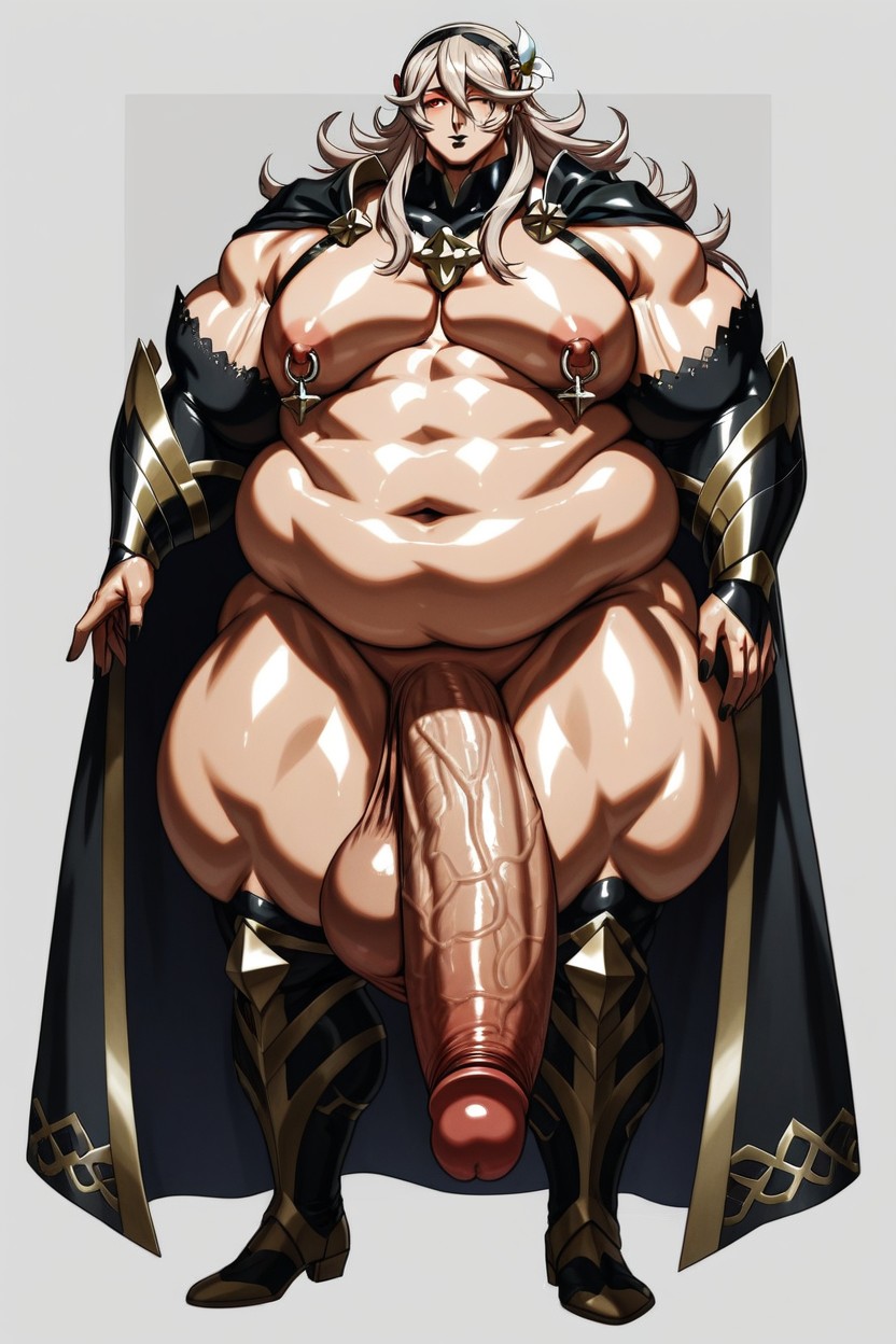 Corrin, Penis Hanging Down To The Ground, Hyper Cock Longer Than Leg AI Gay Porn