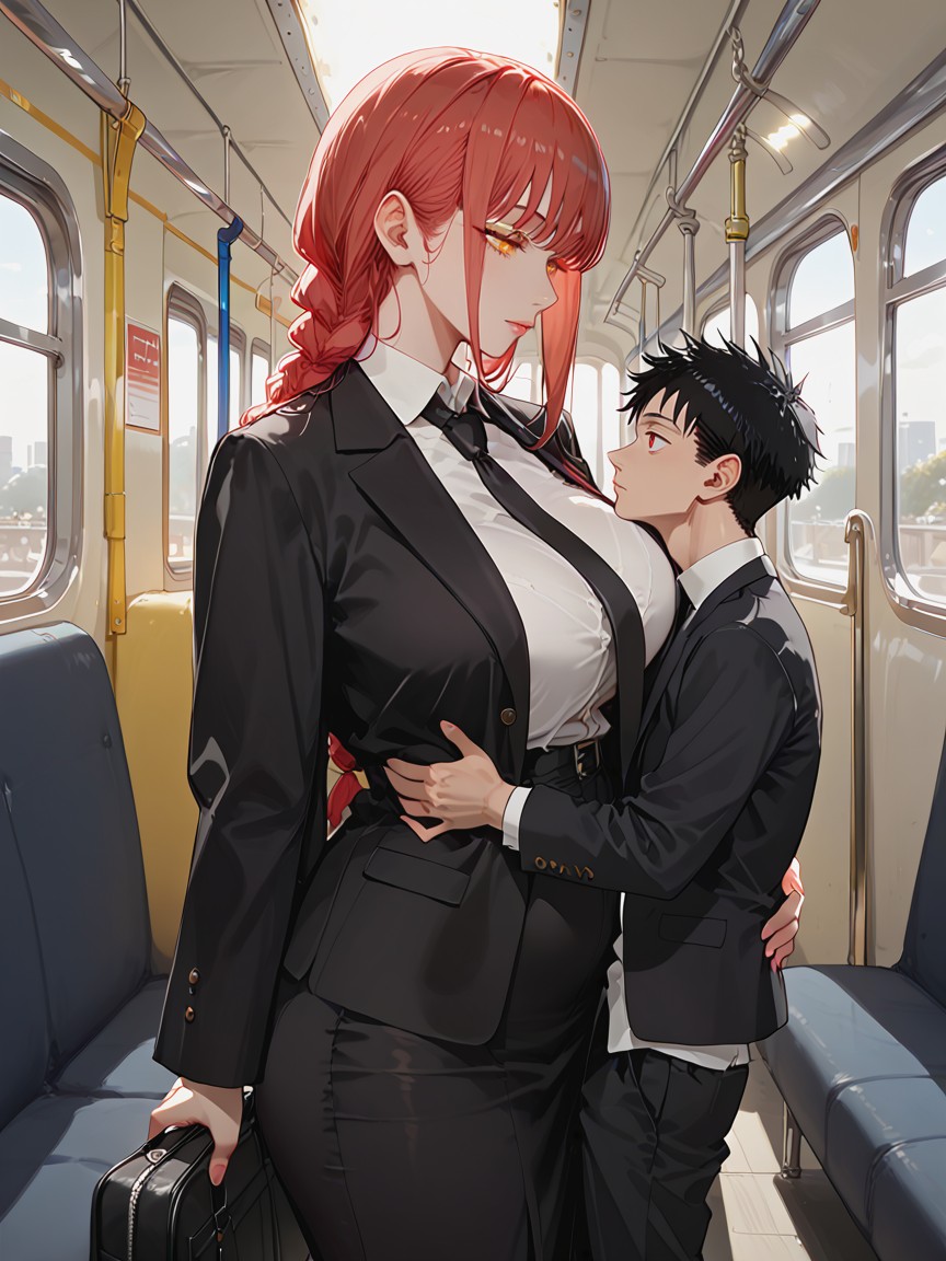 Extremely Long Hair, 25+, Office Outfit AI Porn