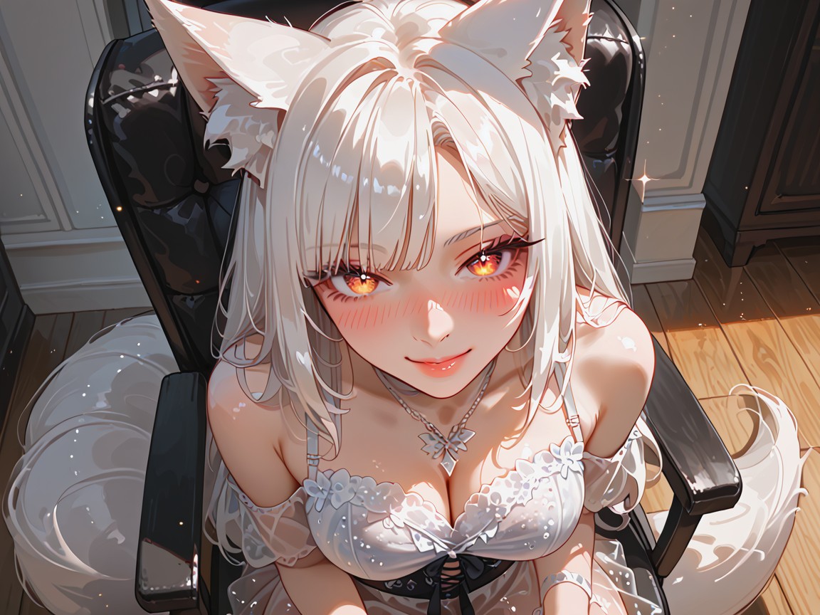 Fluffy Cotton, Elemental Fluff Fox, 18+ Hentai AI Porn