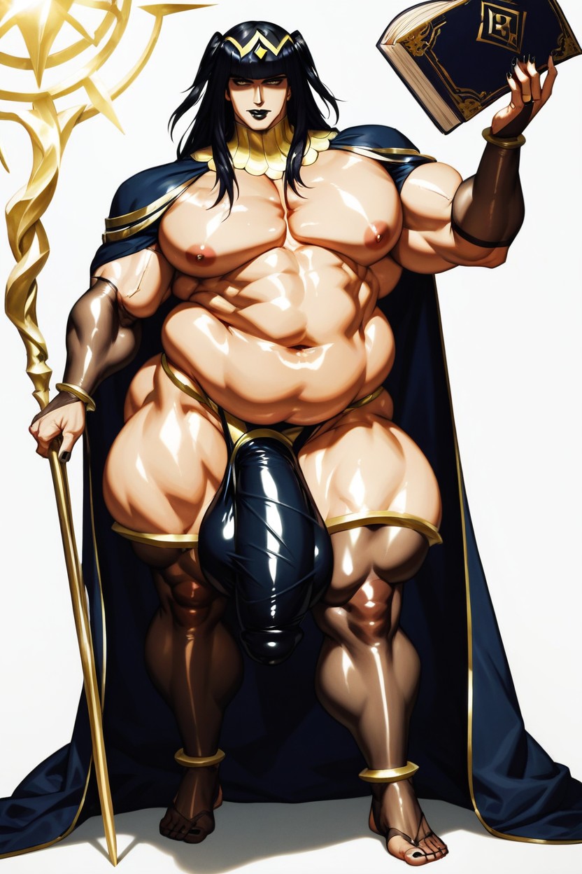 Large Eyes, Tharja From Fire Emblem, Full Body AI Gay Porn