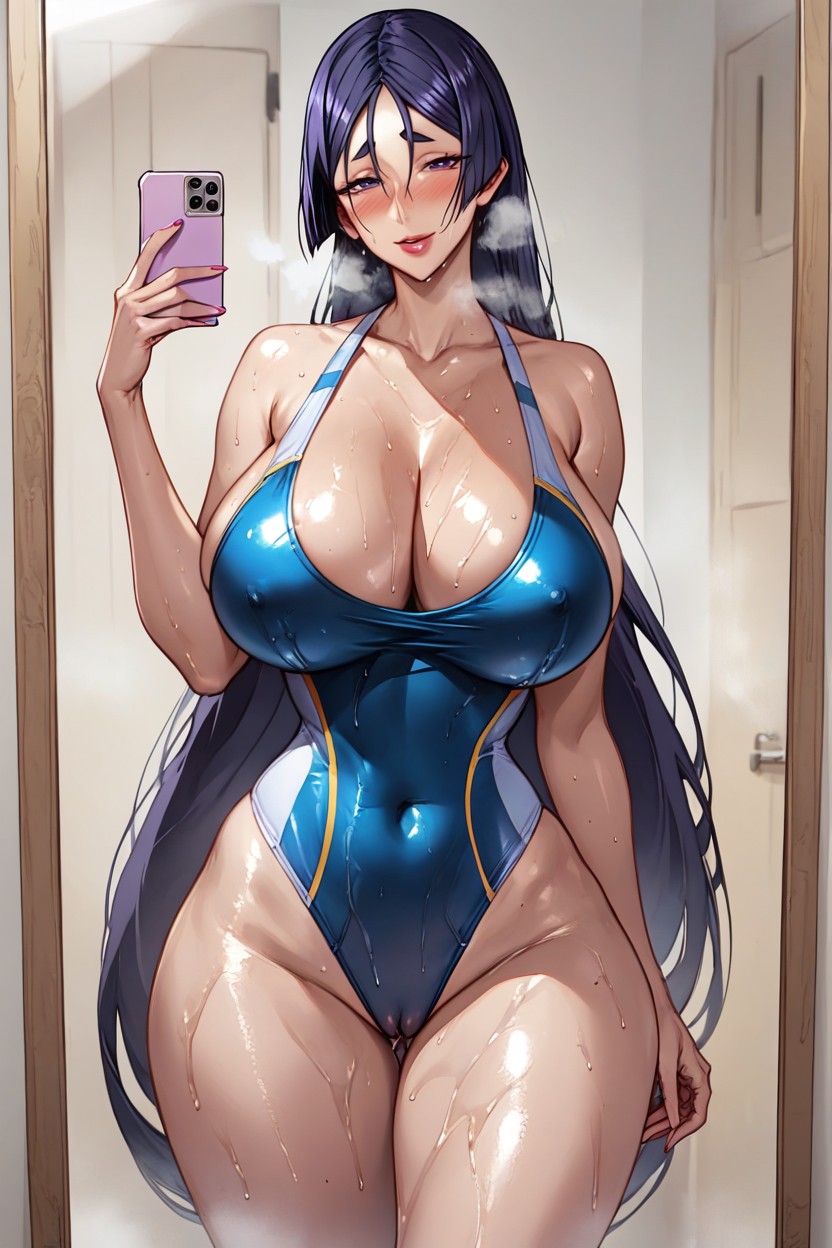 High Resolution, Wet Breasts, Massive Ass Hentai AI Porn