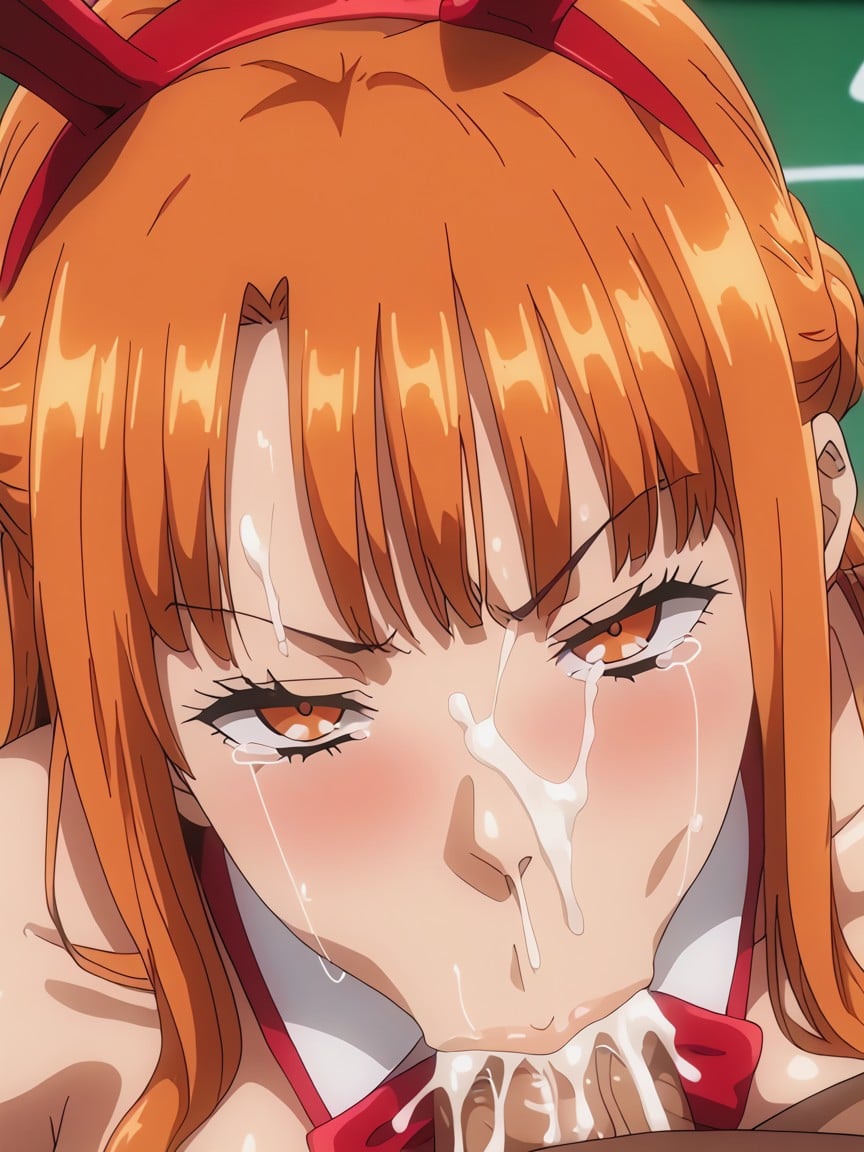 Cum On Eyes, Dégoûté, Wide Angle Hentai IA