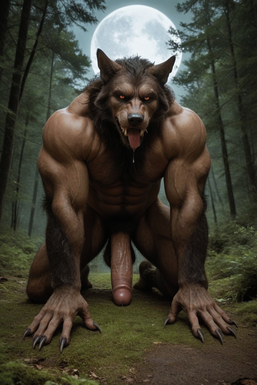 Skinny, Full Body, Massive Penis AI Gay Porn