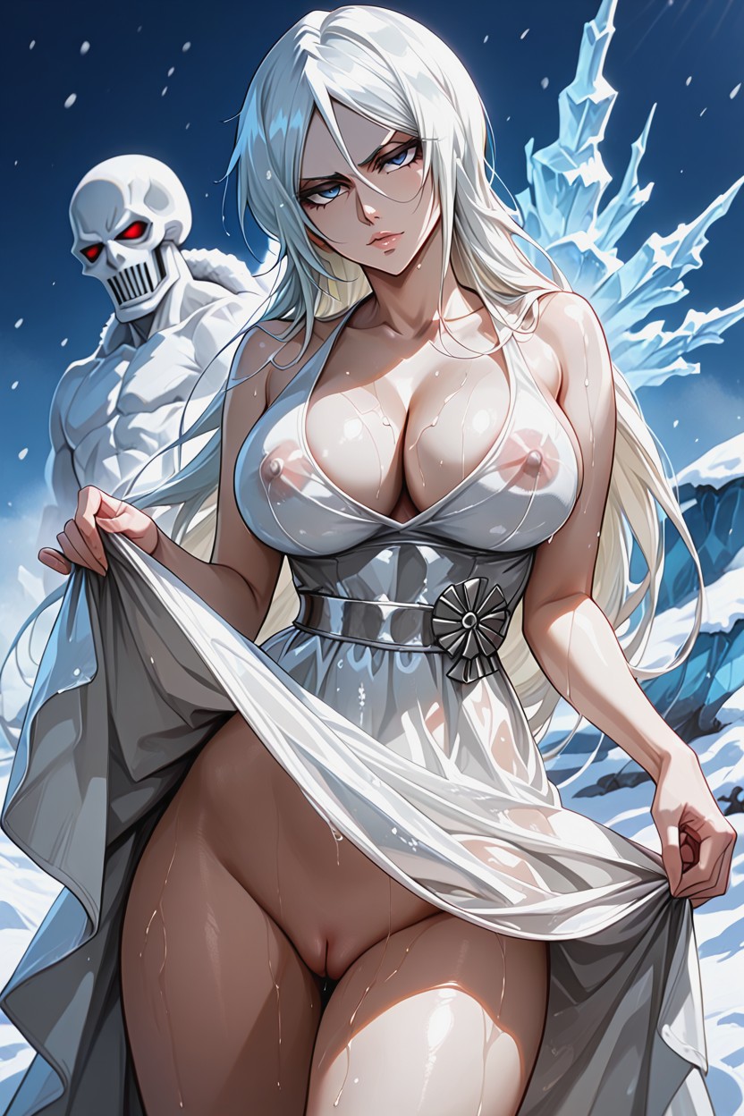 Big Ass, 25+, White Hair Hentai AI Porn