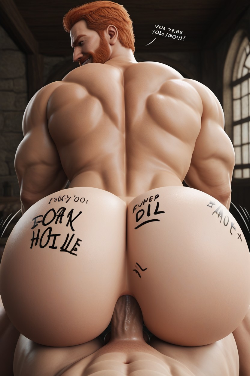 Dialogue, Male Only, Dominant Bottom AI Gay Porn
