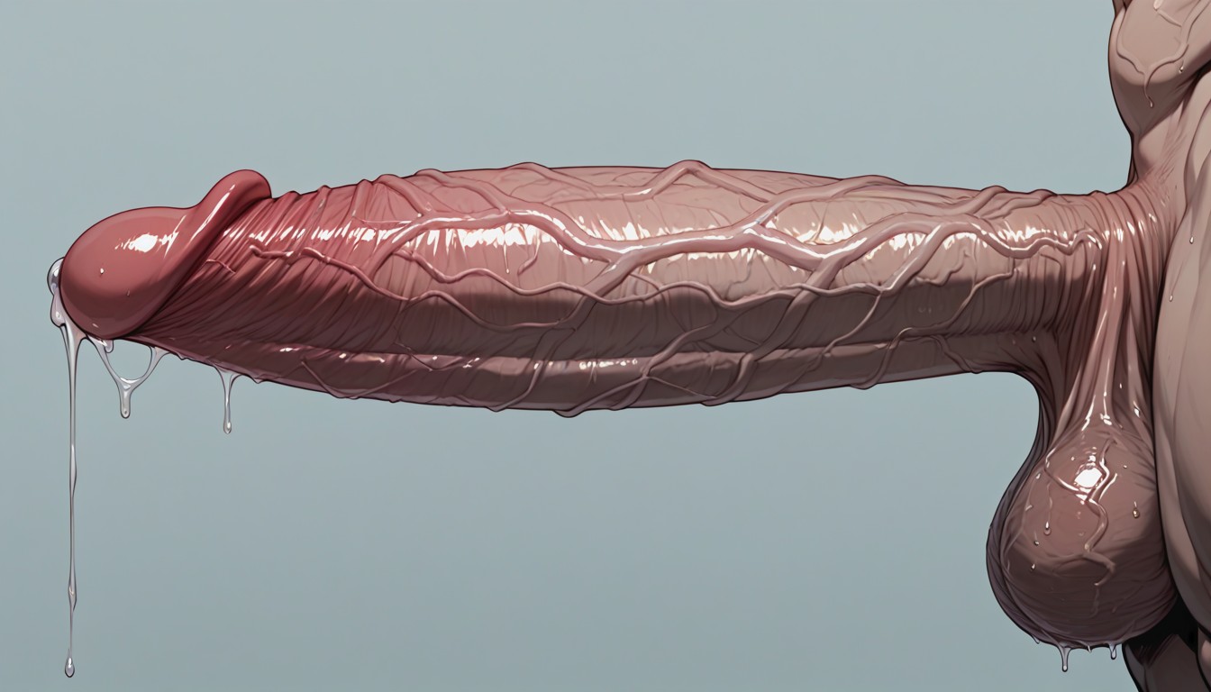 Thick In The Middle Of The Shaft, Gigantic, Detailed Balls AI Porn