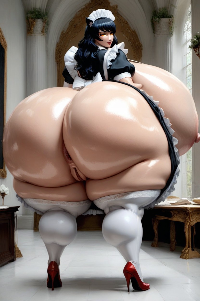1 Person, Hyper Butt, Hyper Massive Ass AI Porn