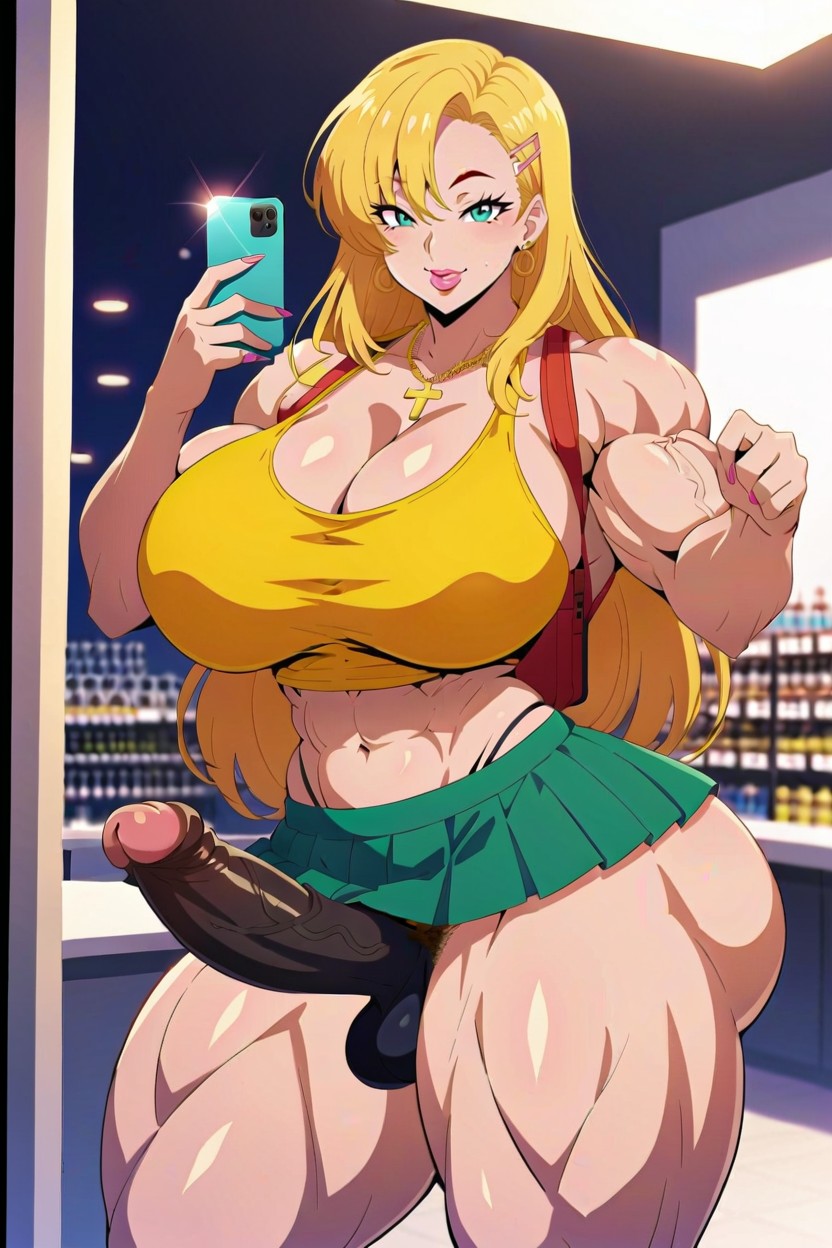 Store, Very Sexy, Massive Muscle Delts Shemale AI Porn