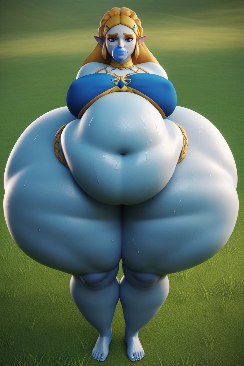 Swelling Hips, Breath Of The Wild, Growing Ass AI Porn