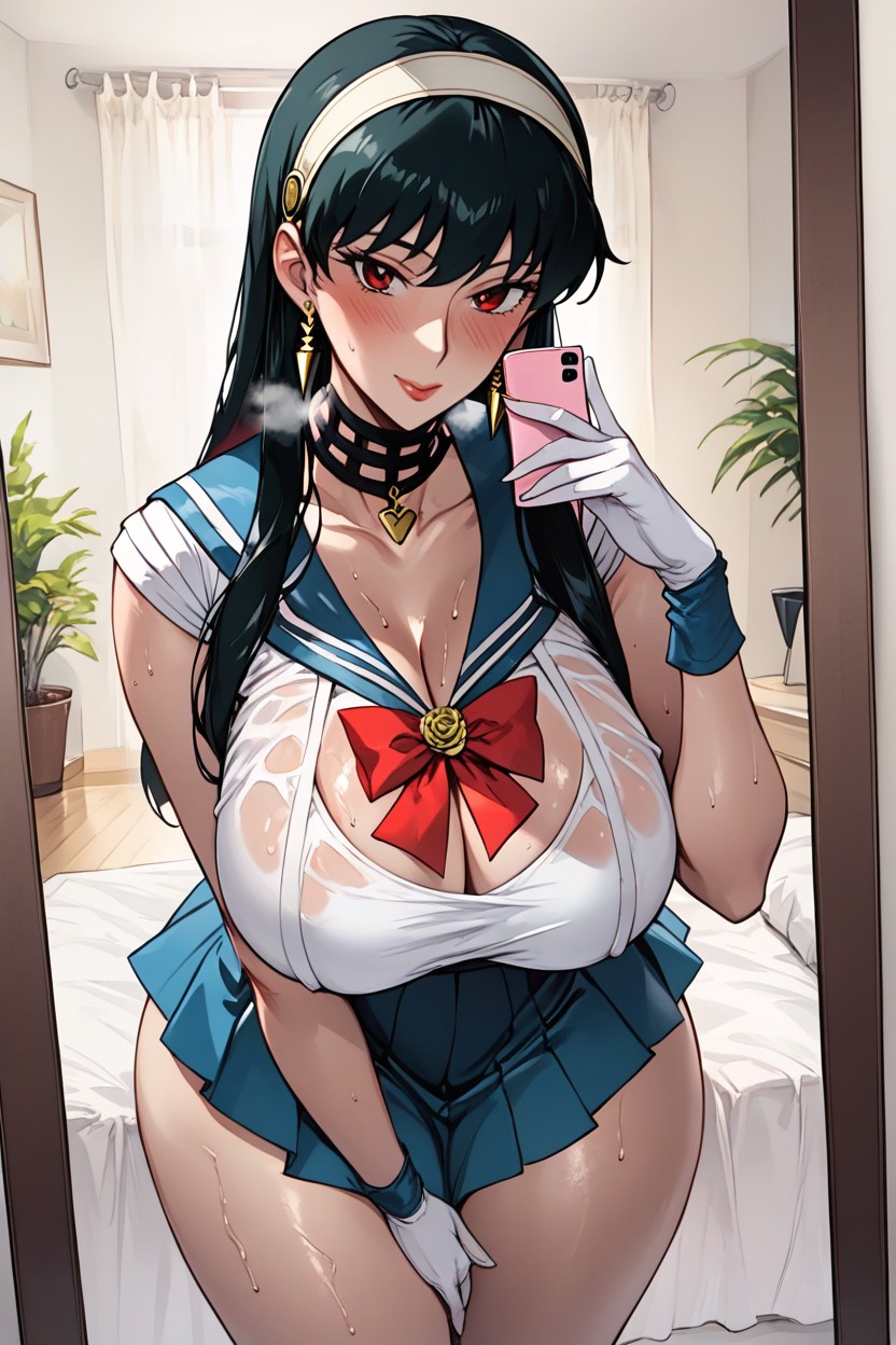 Massive Ass, Milf, Skirt Hentai AI Porn