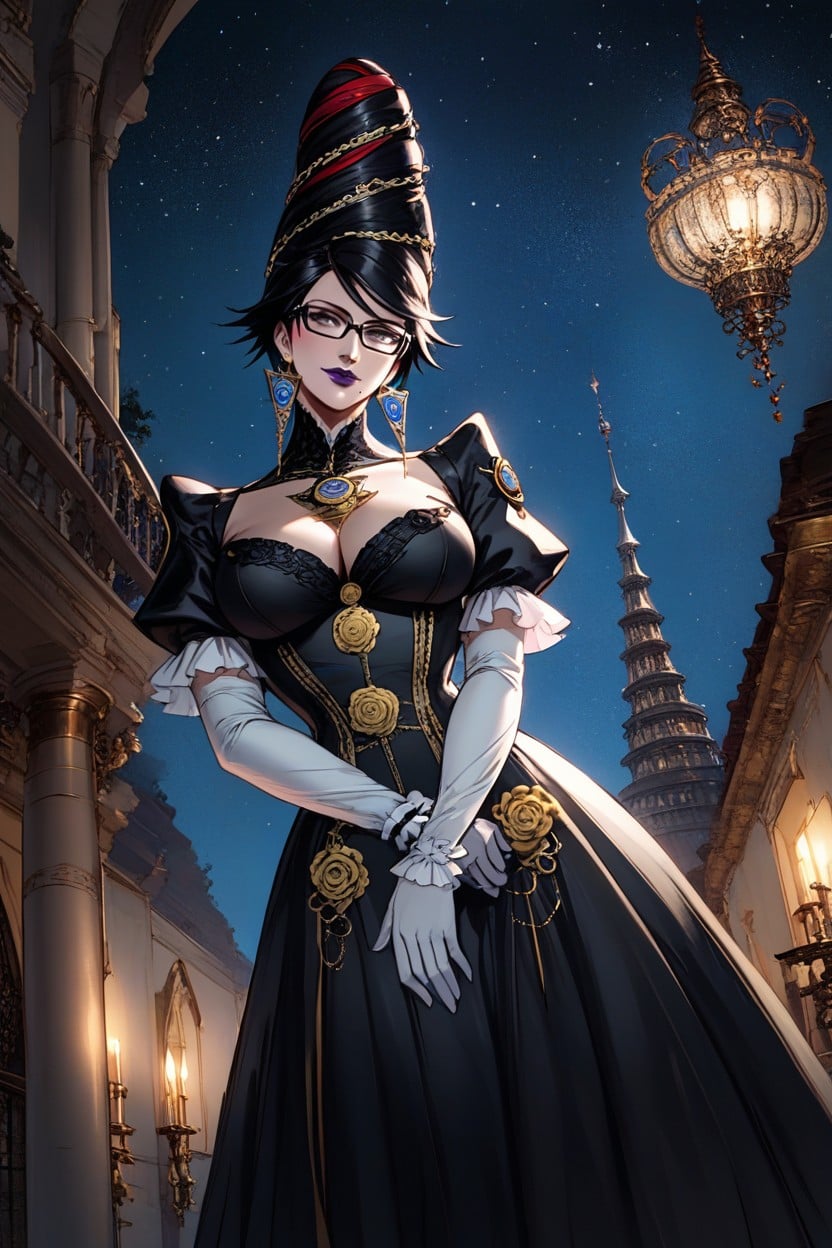 Wasp Waist, Rich Decorations, Pale Skin Hentai AI Porn