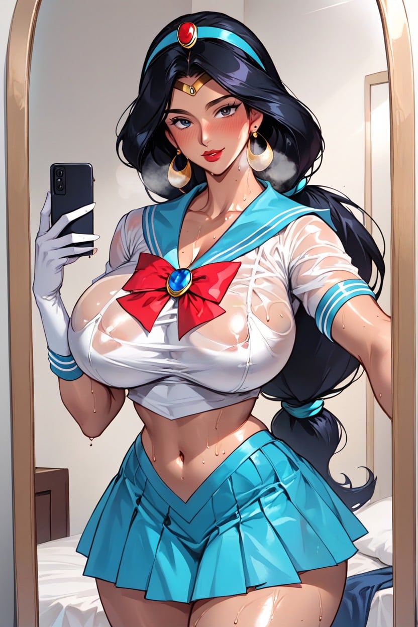 Sexy, Busty, Wasp Waist Hentai AI Porn