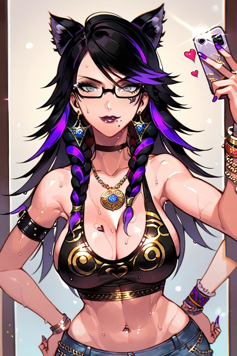 Horny Face, Erotic Pose, 25+ Hentai AI Porn