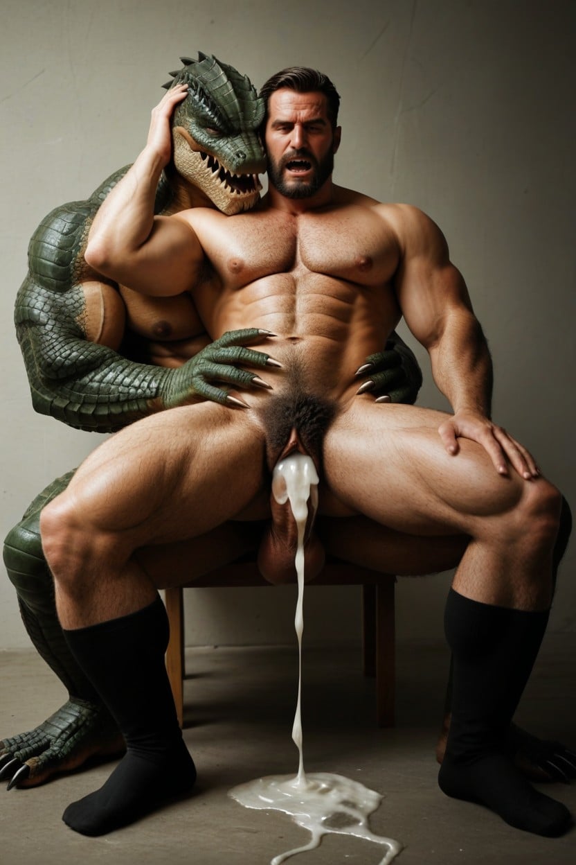 There Are No Women, Transman Only Has Pussy, Kissing Passionately AI Gay Porn