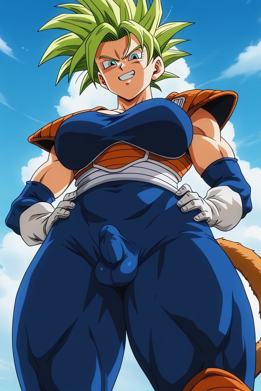 Cosplay, Detailed, Saiyantail Hentai AI Porn