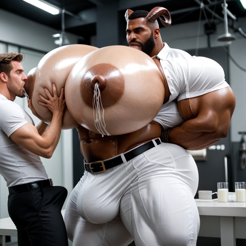 Rough Grope, Hands Tied Behind Back, Erect Penis AI Gay Porn