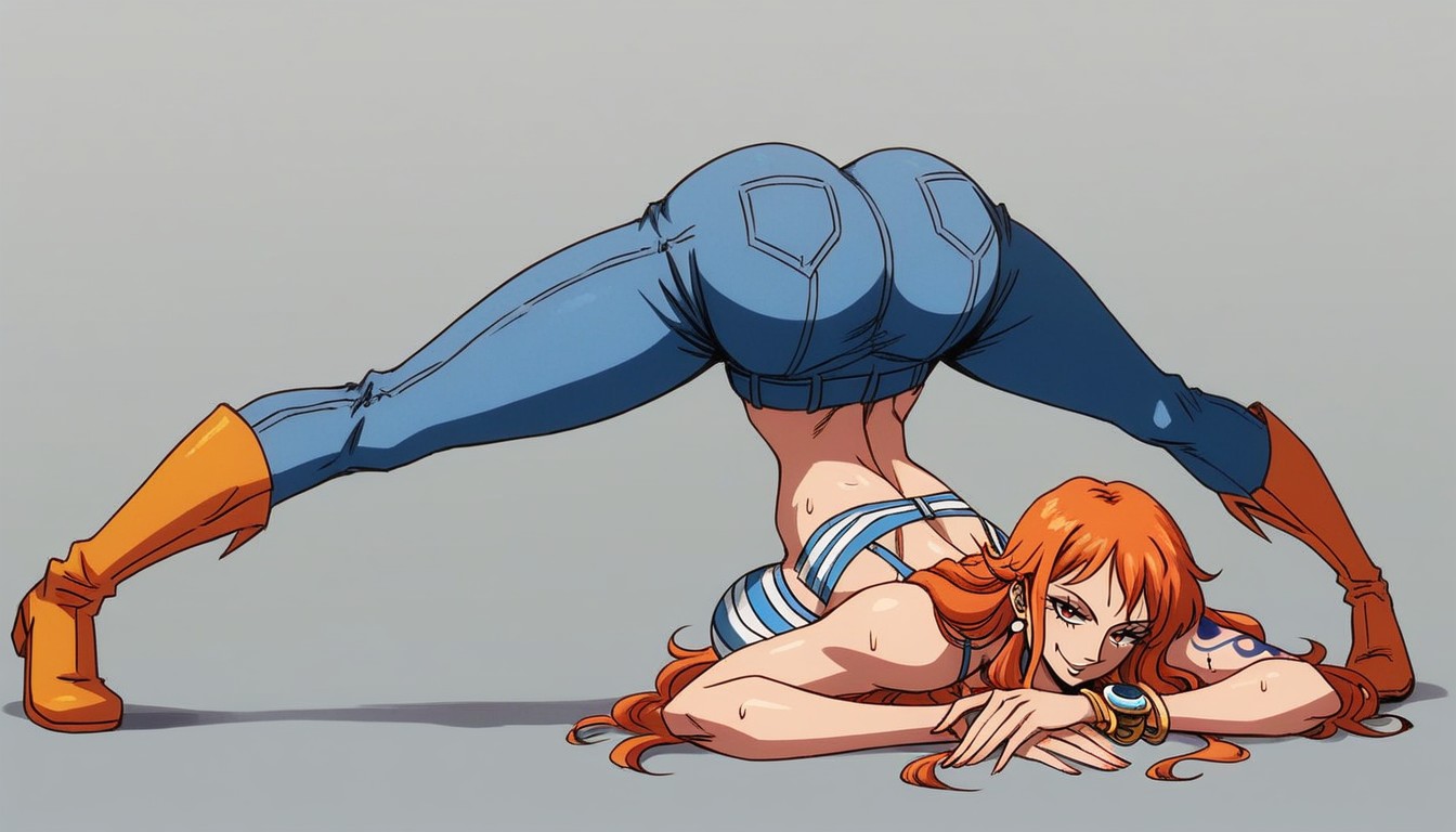 Rear View, Behind, High Resolution Hentai AI Porn