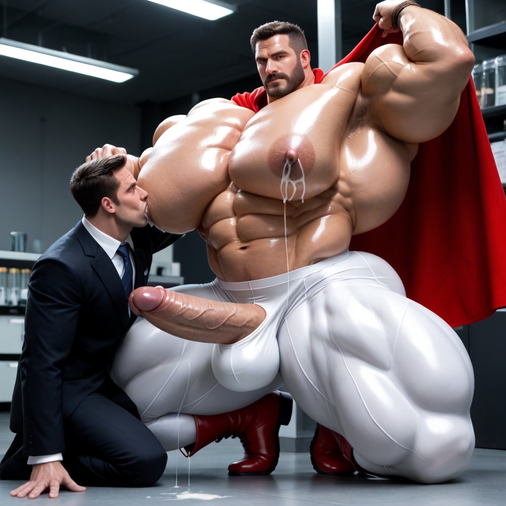 Floating Hands, Rough Squeeze, Pulling Nipple AI Gay Porn