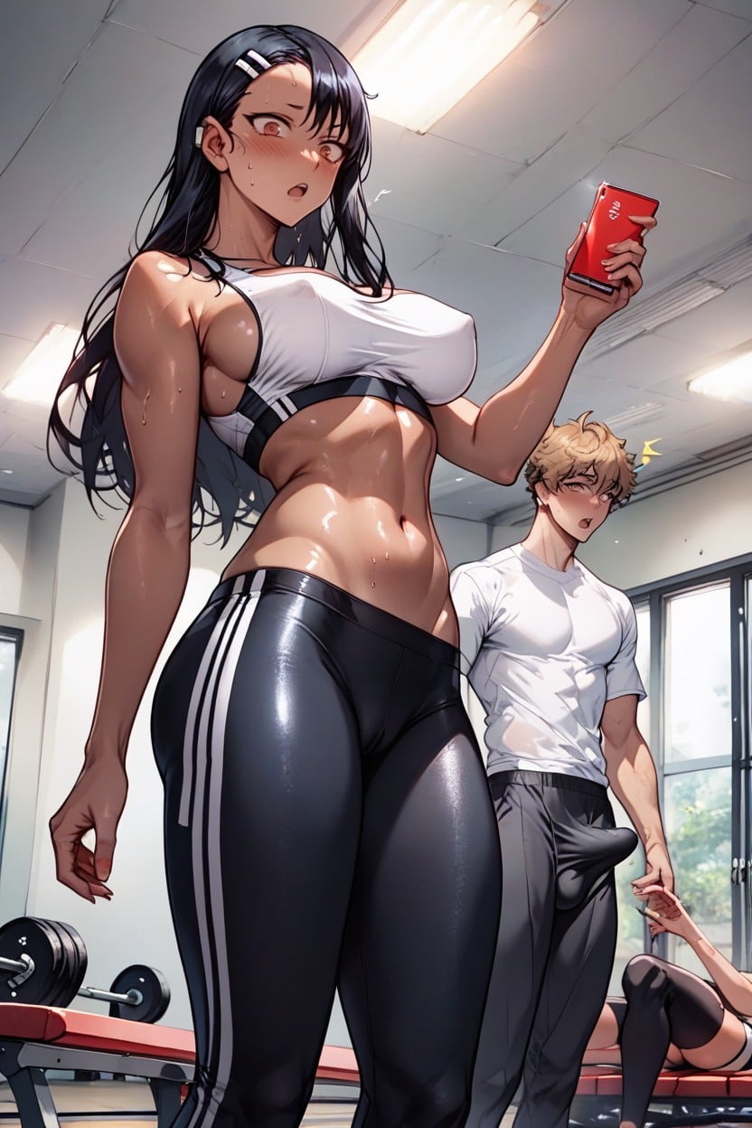 Small, 25+, Staring At Man's Penis Hentai AI Porn