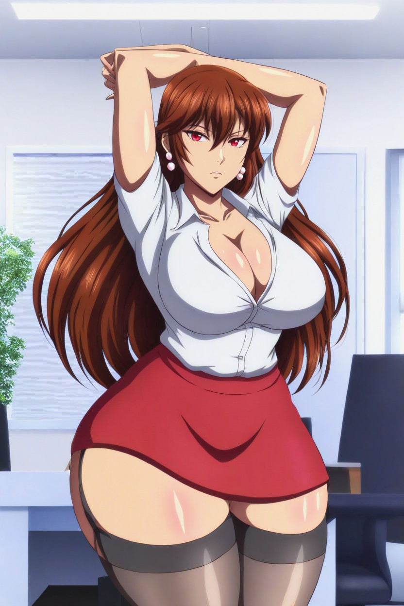 Large Tits, Straight Hair, Large Breast Hentai AI Porn