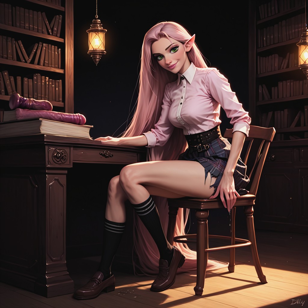 Big Lips, Large Breast, Rapunzel Hentai AI Porn
