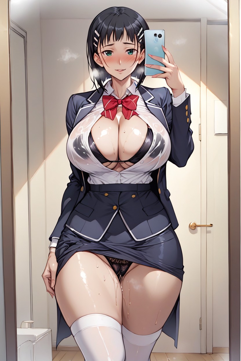 Whore, Open Clothes, Whole Body Hentai AI Porn