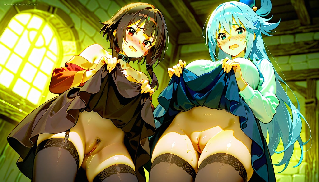 High Resolution, Four Women, She Is Twenty Five Hentai AI Porn