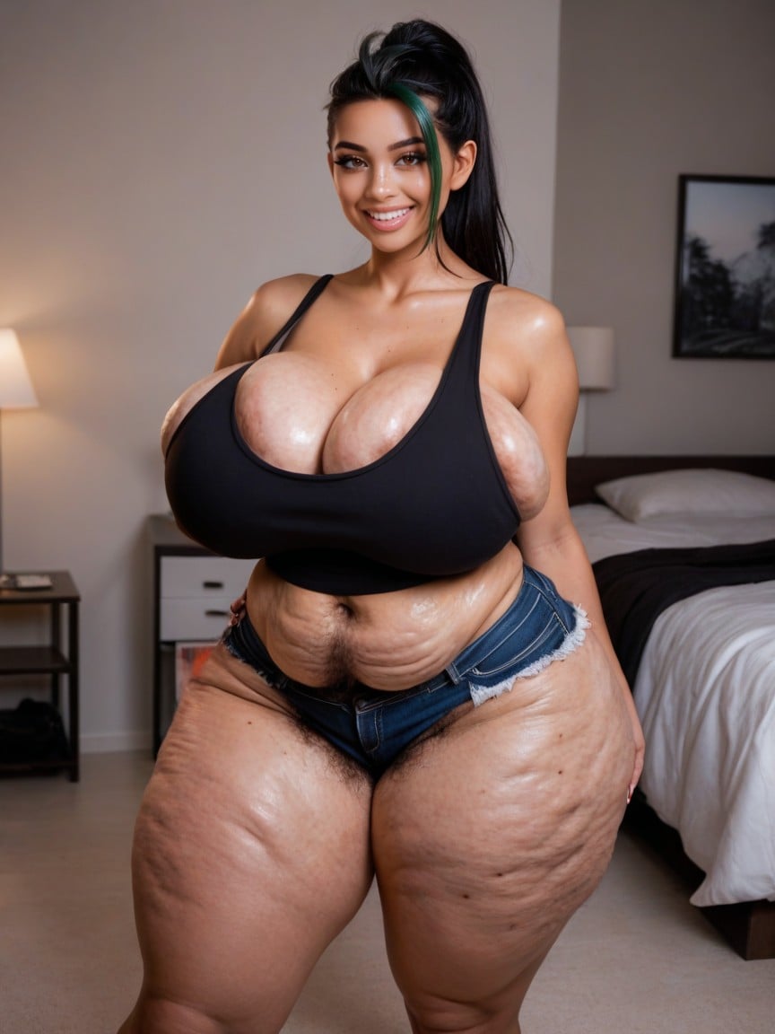 Ultra High Definition, Freckled Breasts, Perfect Hands AI Porn