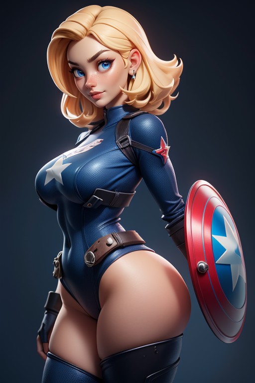 Large Breasts, 25+, Red Motorcycle Gloves Hentai AI Porn