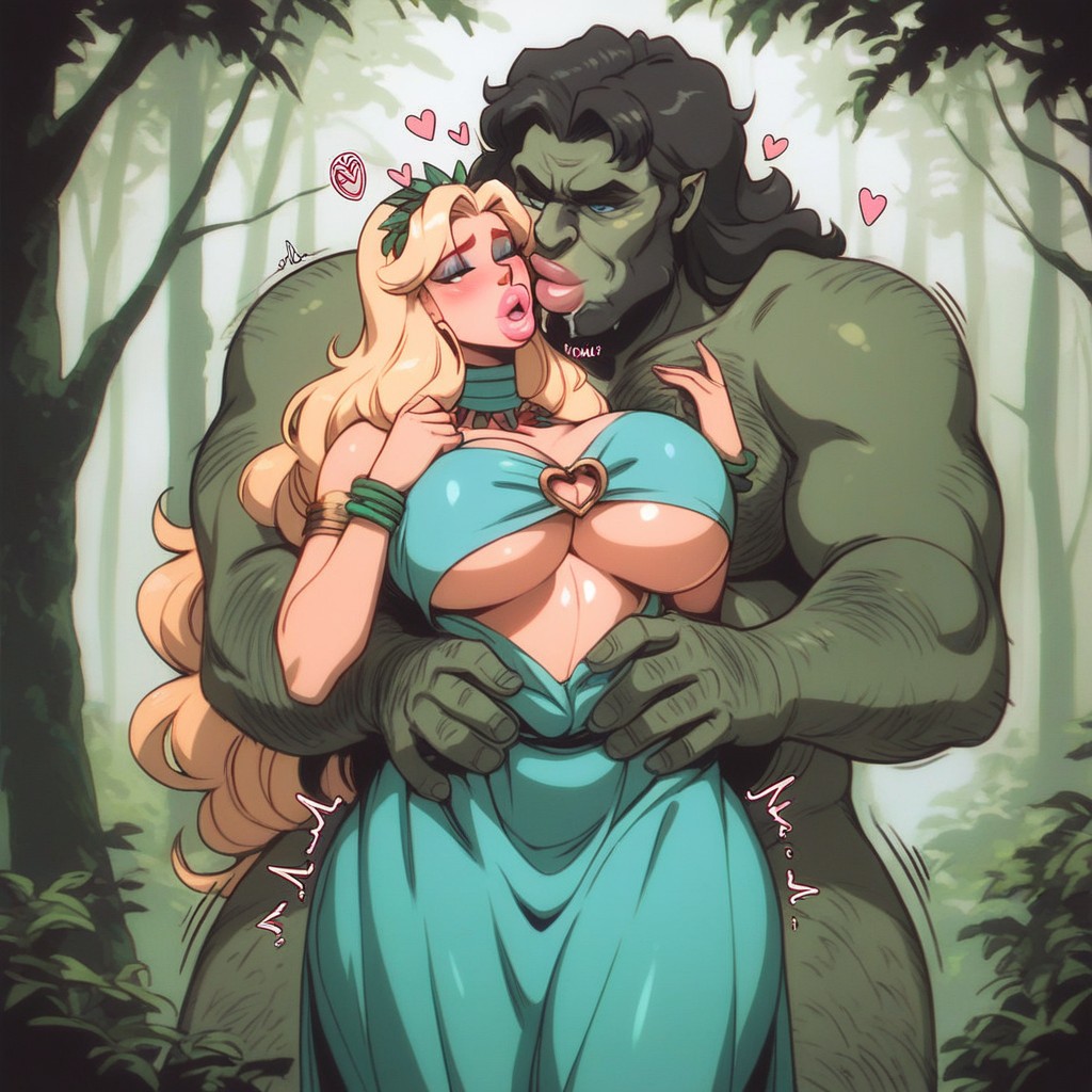 Tribal Crown, Super Horny, Standing AI Porn
