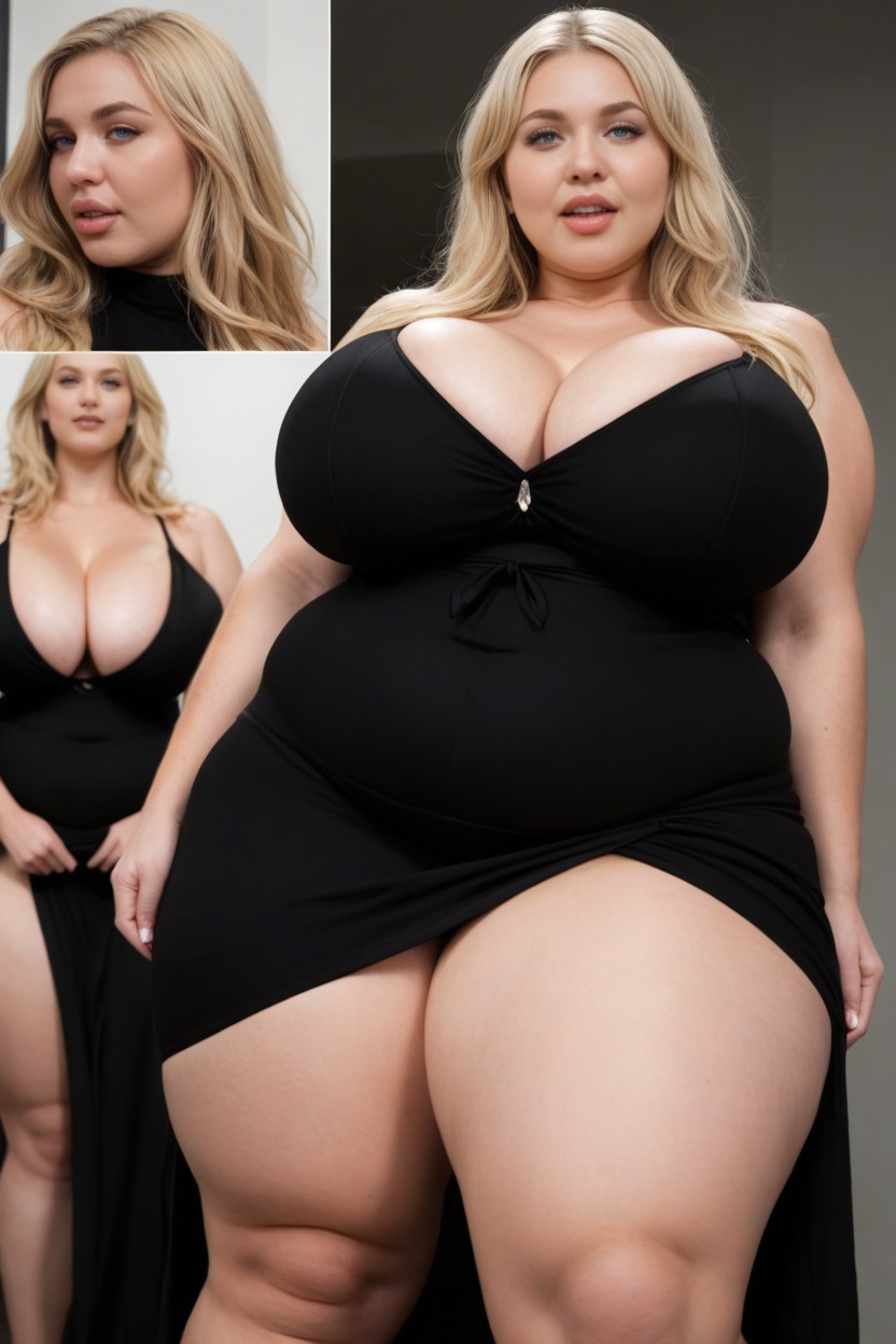 Natural Tits, Big Mouth, Beautiful Face AI Porn