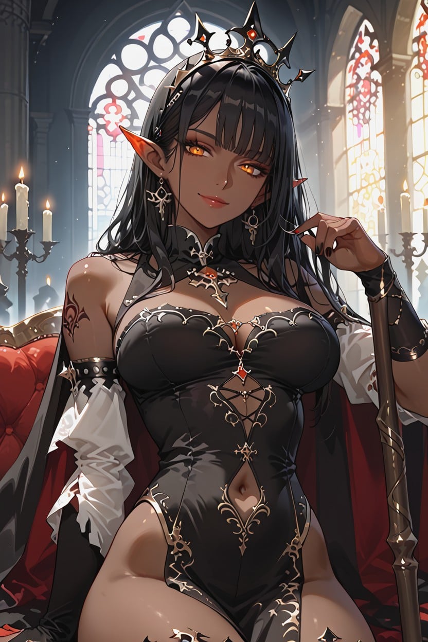 Erotic, Fantasy Art Style, Atmosphere Of Luxury And Sin Hentai AI Porn
