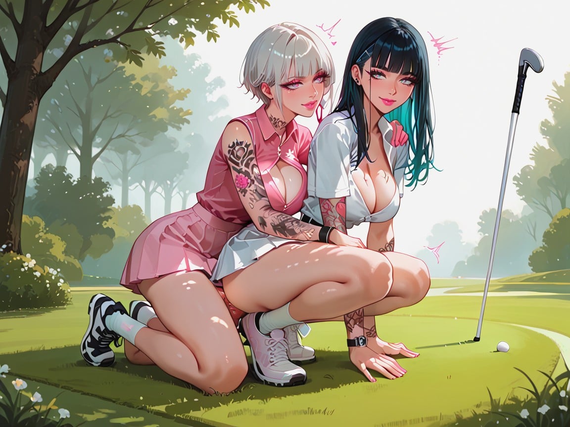 Break Anime Woman, Full Body, Anime Style AI Porn