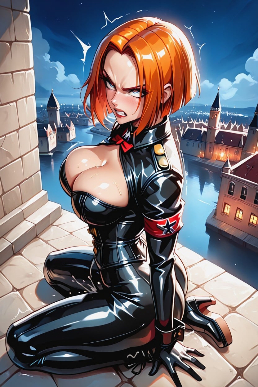 Doggystyle, Vaginal Sex, Rolling Eyes Hentai AI Porn