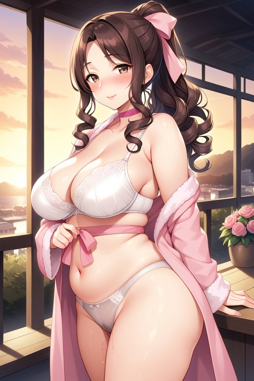 Outdoors, Mouth Detail, Detailed Face Hentai AI Porn