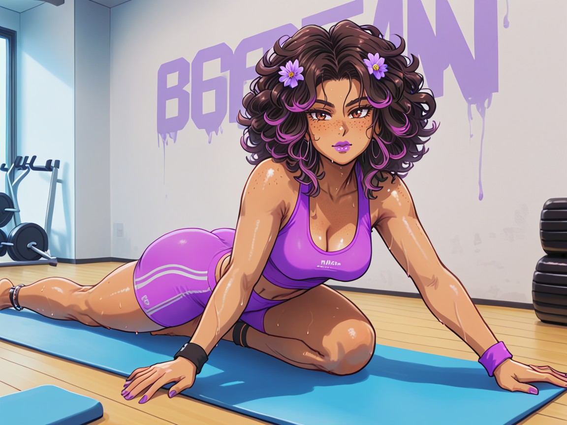Ultra Detailed, Exercise, Nsfw Hentai AI Porn