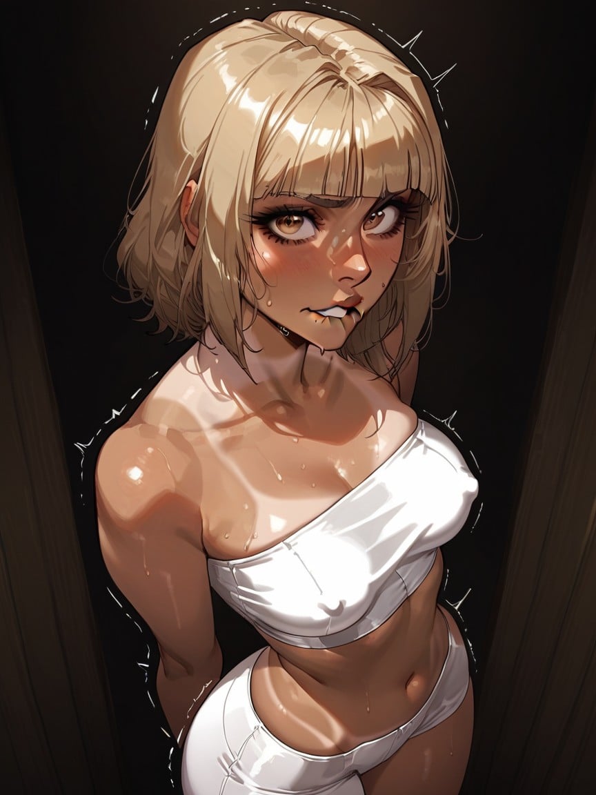 Tanlines, Small Breasts, Extremely Body Hentai AI Porn